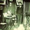 A.P. Chekhov in his room in Yalta, the photo by L.V. Sredin